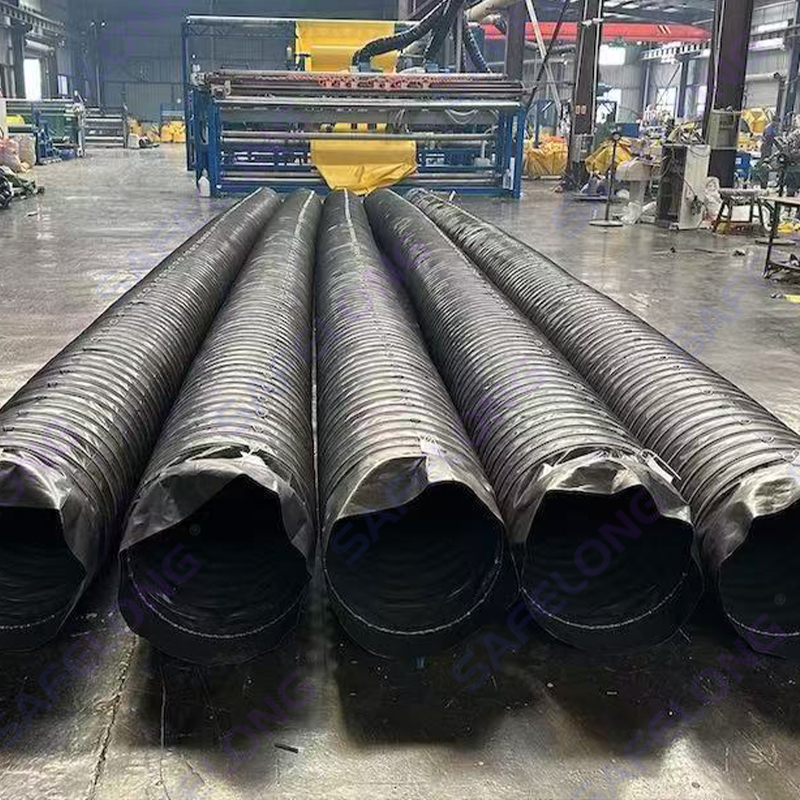 Condotto di ventilazione flessibile sotterraneo per miniera di carbone